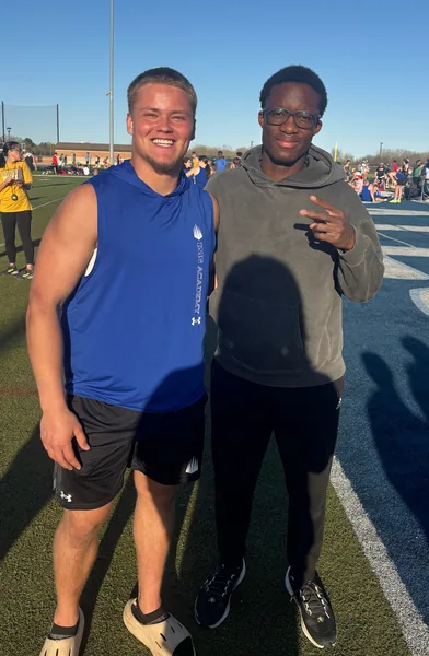 photo with athlete