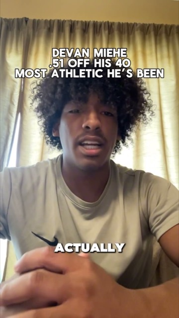 Devan Miehe, SSS athlete