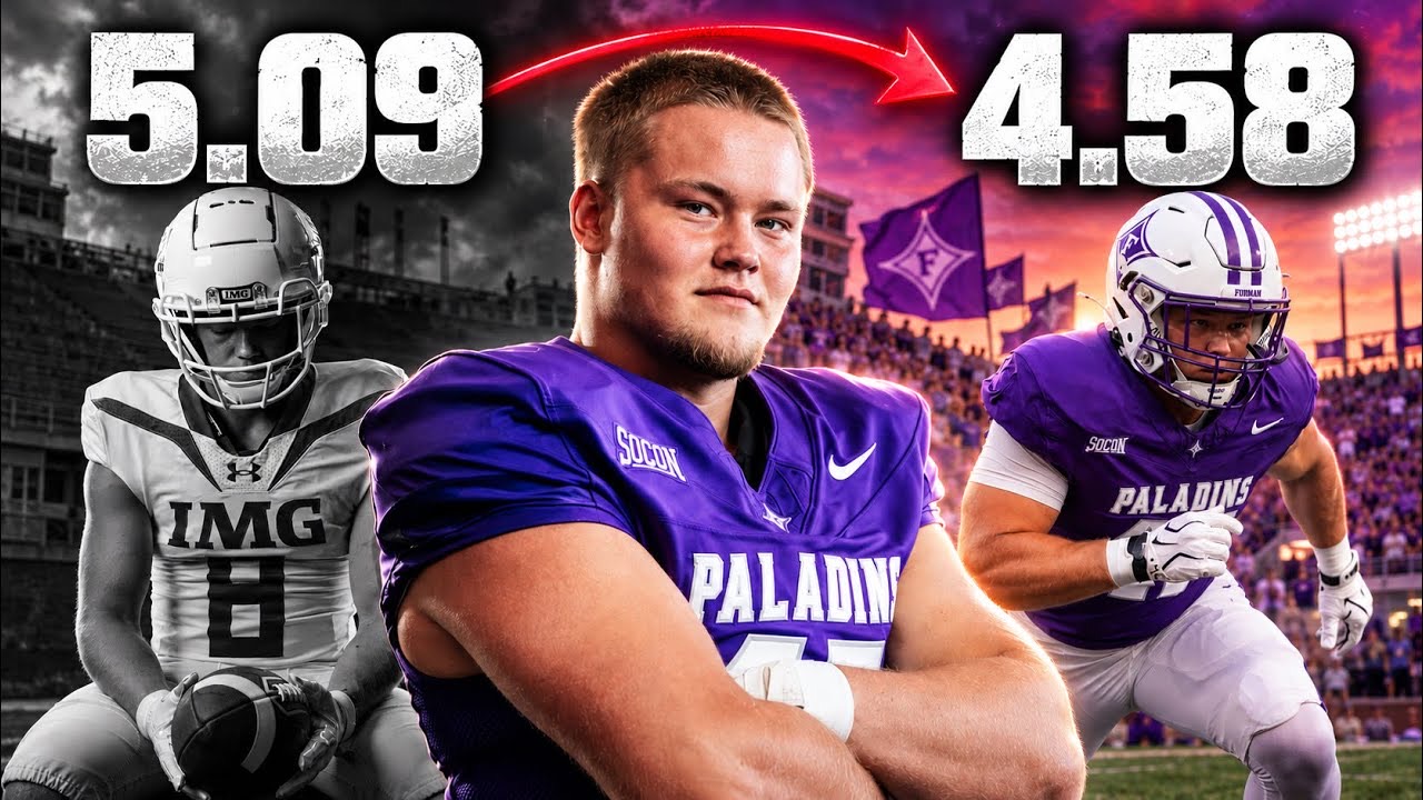 How I went from a 5.09 40-yard dash to D1, video by Jacob Hanson