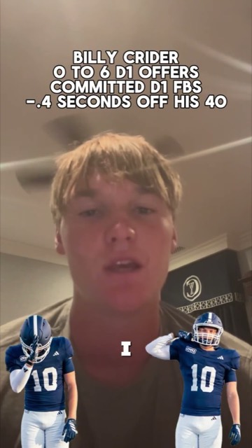 Billy Crider, SSS athlete
